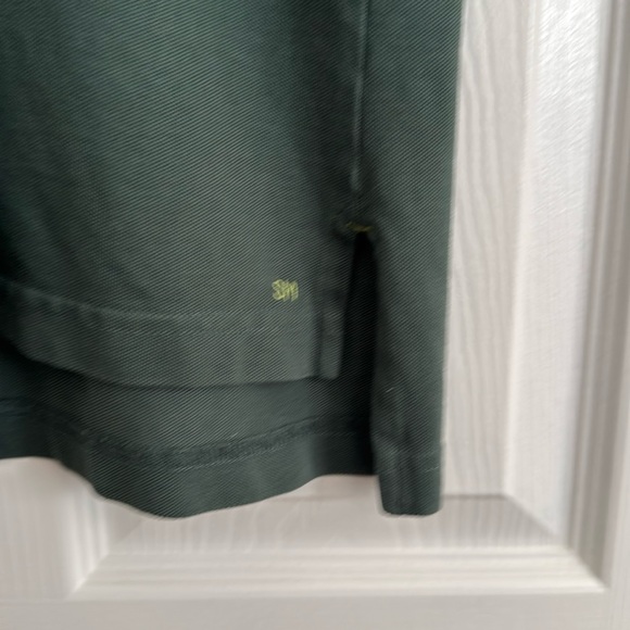 Sid Mashburn Men’s Used Short-Sleeved Polo in Pale Green Pique - Picture 3 of 4